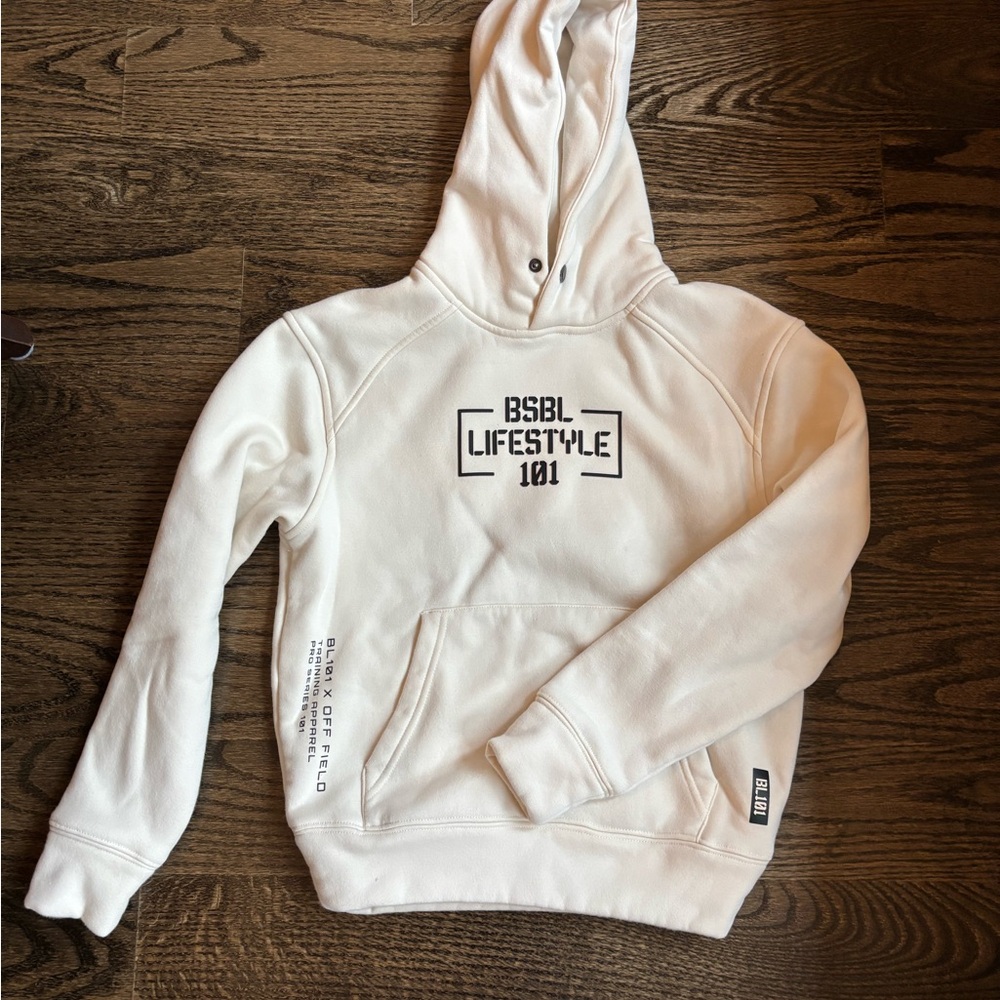BSBL Lifestyle 101 Kids cream Hoodie Ymedium